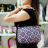 Multicolored Printed Canvas Sling Bag - Uncommongifts.in